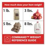 Load image into Gallery viewer, Broom Gripper, 3.12w X 1.85d X 3.34h, White/gray, 2 Grippers/4 Strips