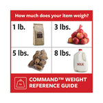 Load image into Gallery viewer, Broom Gripper, 3.12w X 1.85d X 3.34h, White/gray, 6 Grippers/16 Strips/pack