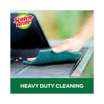 Load image into Gallery viewer, Heavy-duty Scouring Pad, 3.8 X 6, Green, 5/carton
