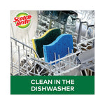 Load image into Gallery viewer, Heavy-duty Scrub Sponge, 4.5 X 2.7, 0.6" Thick, Yellow/green, 6/pack