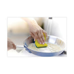 Load image into Gallery viewer, Heavy-duty Scrub Sponge, 4.5 X 2.7, 0.6" Thick, Yellow/green, 6/pack