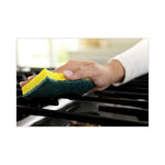 Load image into Gallery viewer, Heavy-duty Scrub Sponge, 4.5 X 2.7, 0.6" Thick, Yellow/green, 6/pack