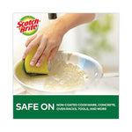 Load image into Gallery viewer, Heavy-duty Scrub Sponge, 4.5 X 2.7, 0.6" Thick, Yellow/green, 6/pack