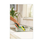 Load image into Gallery viewer, Soap-dispensing Dishwand Sponge Refills, 2.9 X 2.2, Green, 2/pack