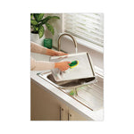 Load image into Gallery viewer, Soap-dispensing Dishwand Sponge Refills, 2.9 X 2.2, Green, 2/pack