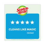 Load image into Gallery viewer, Non-scratch Multi-purpose Scrub Sponge, 4.4 X 2.6, 0.8" Thick, Blue, 6/pack