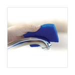 Load image into Gallery viewer, Non-scratch Multi-purpose Scrub Sponge, 4.4 X 2.6, 0.8" Thick, Blue, 9/pack