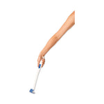 Load image into Gallery viewer, Toilet Scrubber Starter Kit, 1 Handle And 5 Scrubbers, White/blue