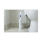 Load image into Gallery viewer, Toilet Scrubber Starter Kit, 1 Handle And 5 Scrubbers, White/blue