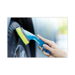 Load image into Gallery viewer, Soap-dispensing Dishwand, 2.5 X 9.5, Yellow/green