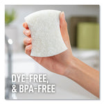 Load image into Gallery viewer, Greener Clean Non-scratch Scrub Sponge, 2.6 X 3.3, 0.7" Thick, White, 6/pack