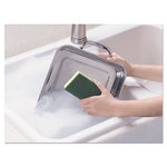 Load image into Gallery viewer, Heavy-duty Scrub Sponge, 4.5 X 2.7, 0.6" Thick, Yellow/green, 3/pack