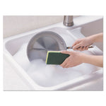 Load image into Gallery viewer, Heavy-duty Scrub Sponge, 4.5 X 2.7, 0.6" Thick, Yellow/green, 3/pack
