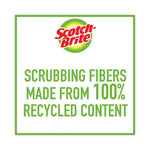 Load image into Gallery viewer, Non-scratch Multi-purpose Scrub Sponge, 4.4 X 2.6, 0.8" Thick, Blue, 3/pack