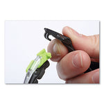 Load image into Gallery viewer, Solus 1000-series Safety Glasses, Black/green Plastic Frame, Clear Polycarbonate Lens