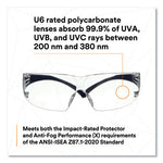 Load image into Gallery viewer, Securefit Protective Eyewear, 200 Series, Dark Blue Plastic Frame, Clear Polycarbonate Lens