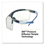Load image into Gallery viewer, Securefit Protective Eyewear, 3700 Otg Series, Blue Plastic Frame, Clean Polycarbonate Lens