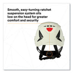 Load image into Gallery viewer, Securefit X5000 Series Safety Helmet, Vented, 6-point Pressure Diffusion Ratchet Suspension, White