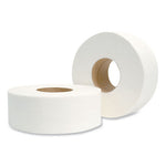 Load image into Gallery viewer, Jumbo Bath Tissue, Septic Safe, 2-ply, White, 3.3" X 500 Ft, 12/carton