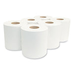 Load image into Gallery viewer, Morsoft Center-pull Roll Towels, 2-ply, 6.9" Dia, White, 600 Sheets/roll, 6 Rolls/carton