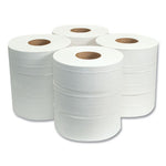 Load image into Gallery viewer, Jumbo Bath Tissue, Septic Safe, 2-ply, White, 3.3" X 1,000 Ft, 12/carton