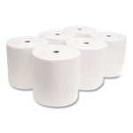 Load image into Gallery viewer, Valay Proprietary Tad Roll Towels, 1-ply, 7.5" X 550 Ft, White, 6 Rolls/carton