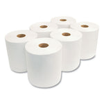 Load image into Gallery viewer, Morsoft Universal Roll Towels, 1-ply, 8" X 800 Ft, White, 6 Rolls/carton
