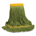 Load image into Gallery viewer, 1200 Series Mop Head, Pet, Large, 5" Headband, Green