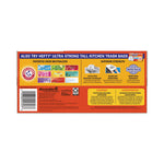 Load image into Gallery viewer, Easy Flaps Trash Bags, 13 Gal, 0.69 Mil, 23.75" X 28", White, 80 Bags/box, 3 Boxes/carton