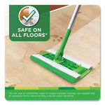 Load image into Gallery viewer, Sweeper Trap + Lock Wet Mop Cloth, 8 X 10, White, Open Window Scent, 38/pack