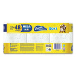 Load image into Gallery viewer, Essentials Soft Bathroom Tissue, Septic Safe, 2-ply, White, 352 Sheets/roll, 12/pack