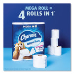 Load image into Gallery viewer, Ultra Soft Bathroom Tissue, Mega Roll, Septic Safe, 2-ply, White, 224 Sheets/roll, 4 Rolls/pack, 8 Packs/carton