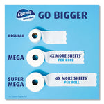 Load image into Gallery viewer, Ultra Soft Bathroom Tissue, Mega Roll, Septic Safe, 2-ply, White, 224 Sheets/roll, 4 Rolls/pack, 8 Packs/carton