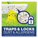 Load image into Gallery viewer, Sweeper Mop, 10 X 4.8 White Cloth Head, 46" Green/silver Aluminum/plastic Handle