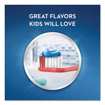 Load image into Gallery viewer, Kids' Sparkle Toothpaste, Blue, Bubblegum Flavor, 0.85 Oz Tube, 72/carton