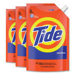 Load image into Gallery viewer, Pouch He Liquid Laundry Detergent, Tide Original Scent, 35 Loads, 45 Oz, 3/carton