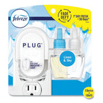 Load image into Gallery viewer, Plug Air Freshener Warmer Start Kit, 6.54 X 2.99 X 5.98, Clear/white, 4/carton