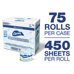 Load image into Gallery viewer, Commercial Bathroom Tissue, Septic Safe, Individually Wrapped, 2-ply, White, 450 Sheets/roll, 75 Rolls/carton