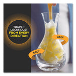 Load image into Gallery viewer, Heavy Duty Dusters Refill, Dust Lock Fiber, 2" X 6", Yellow, 33/carton