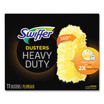 Load image into Gallery viewer, Heavy Duty Dusters Refill, Dust Lock Fiber, 2" X 6", Yellow, 33/carton