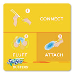 Load image into Gallery viewer, Dusters Refill, Fiber Bristle, Light Blue, 18/box