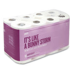 Load image into Gallery viewer, Ultra Soft 2-ply Standard Toilet Paper, Septic Safe, White, 154 Sheets/roll, 16 Rolls/pack