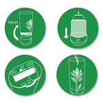 Load image into Gallery viewer, Freshmatic Ultra Automatic Starter Kit, 3.19 X 8.44 X 7.75, White/gray, Fresh Linen, 4/carton