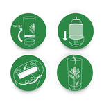 Load image into Gallery viewer, Freshmatic Ultra Spray Refill, Fresh Waters, 5.89 Oz Aerosol Spray, 2/pack 3 Packs/carton