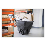 Load image into Gallery viewer, Structural Foam Tilt Truck, 151 Gal, 600 Lb Capacity, Plastic, Black