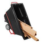 Load image into Gallery viewer, Rotomolded Tilt Truck, 202 Gal, 1,250 Lb Capacity, Plastic, Black