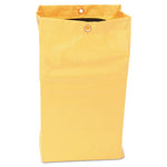 Load image into Gallery viewer, Zippered Vinyl Cleaning Cart Bag, 24 Gal, , 17.25" X 30.5", Yellow