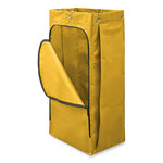 Load image into Gallery viewer, Vinyl Cleaning Cart Bag, 34 Gal, 17.5" X 33", Yellow
