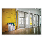 Load image into Gallery viewer, Slim Jim Recycling Station Kit, 3-stream Landfill/mixed Recycling, 69 Gal, Plastic, Blue/gray/green