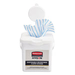 Load image into Gallery viewer, Disposable Microfiber Charging Bucket, 7.92 X 7.75 X 7.44, White, 4/carton